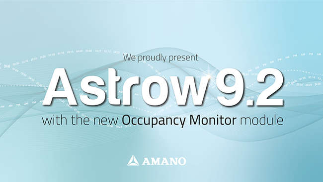 Astrow 9.2 with the new Occupancy Monitor module is now available!